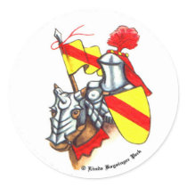 Knight sticker by Linda_MN Knight sticker