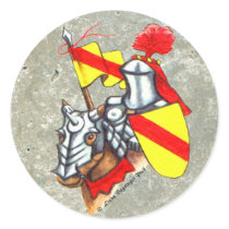 Knight stone sticker by Linda_MN Knight stone sticker