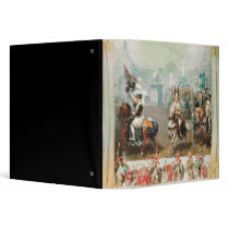Knight tournament 3 ring binder
