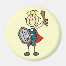 Knight with Sword Tshirts and Gifts Refrigerator Magnet