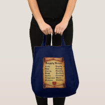 Knightly Virtues bag by Linda_MN Knightly Virtues bag