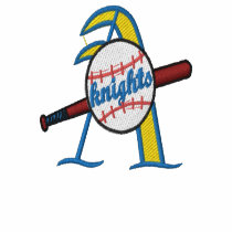 KNIGHTS BASEBALL HOODED JACKET embroidered shirts