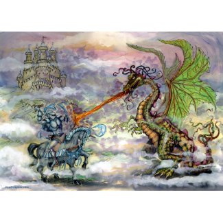 Knights & Dragons Cards card