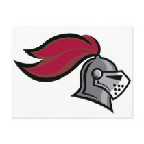 Knight's Helmet Postcard