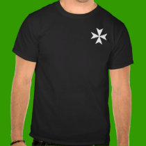 Knights Hospitaller Small Cross Shirt t-shirts