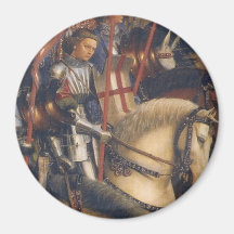Knights of Christ (Ghent Altarpiece) Fridge Magnets