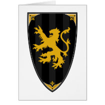 Knights Shield Card by markmurphycreative Knights Shield Card