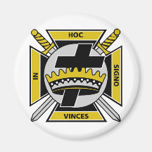 Knights Templar Magnet