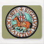 Knights Templar mousepad