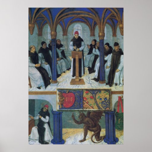Knights Templars and Baphomet 15th century Posters