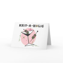 Knit-A-Holic Card