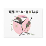 Knit-A-Holic Postcard