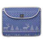 knit blue macbook sleeves