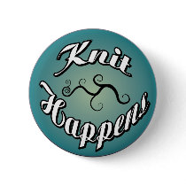 Knit Happens Button by Ganiggle Knit Happens Button