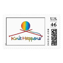 Knit Happens postage by Maria_K_Bell Knit Happens postage