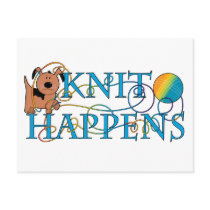 Knit Happens postcards