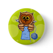 knit owl buttons