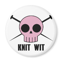 Knit Wit Refrigerator Magnet