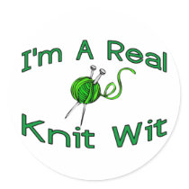 Knit Wit stickers