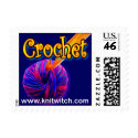 Knit Witch Crochet Stamp