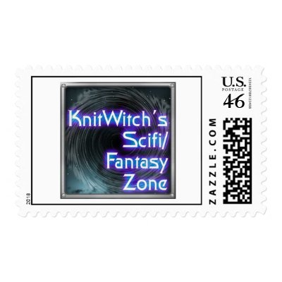 Knit Witch Postage Stamp by SciFiFan