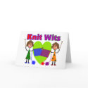 Knit Wits--Two Lady Knitters cards