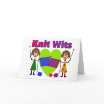 Knit Wits--Two Lady Knitters cards by gailg1957 Knit Wits--Two Lady Knitters cards