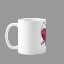 kniting heart mugs