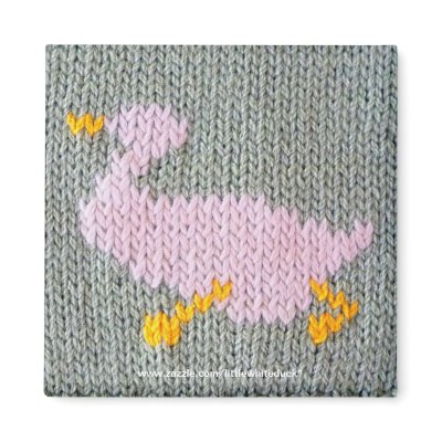 Knitted Duck