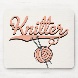 Knitter Mousepad mousepad
