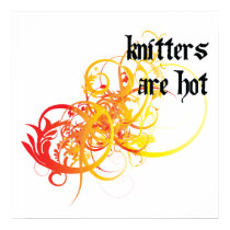 Knitters Are Hot posters