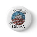 Knitters for Obama Button #1