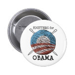 Knitters for Obama Button #2