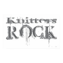 Knitters Rock posters