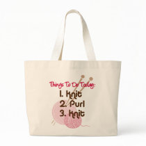 Knitters To Do List Knitting Bag