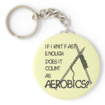 Knitting Aerobics Key Chains
