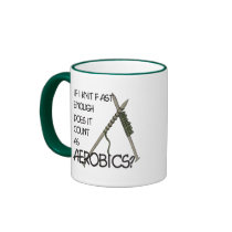 Knitting Aerobics Mugs