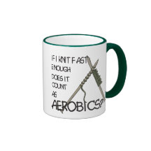 Knitting Aerobics Mugs