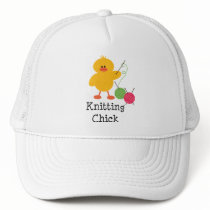 Knitting Chick Hat