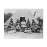 Knitting for the Cause: 1916 Postcard