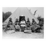 Knitting for the Cause: 1916 Postcard