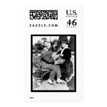 Knitting For the War Effort 1917 postage