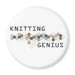 Knitting Genius Magnets