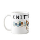 basic_mug - Knitting Genius. If Knitting is your hobby, occupation, or obsession, show it with great Knitting t-shirts, mugs, stickers, and more.  They're also great gifts for other Knitting fans!