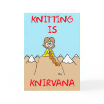 knitting is knirvana cards