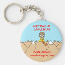 knitting knirvana lambspun key chains