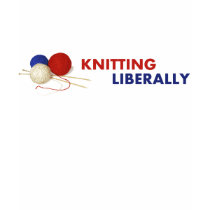 Knitting Liberally Fitted T-Shirt #2 by knittingliberally Knitting Liberally Fitted T-Shirt #2