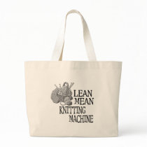 Knitting Machine Tote Bags