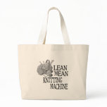 Knitting Machine Tote Bags