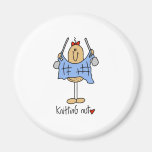 Knitting Nut Fridge Magnet
